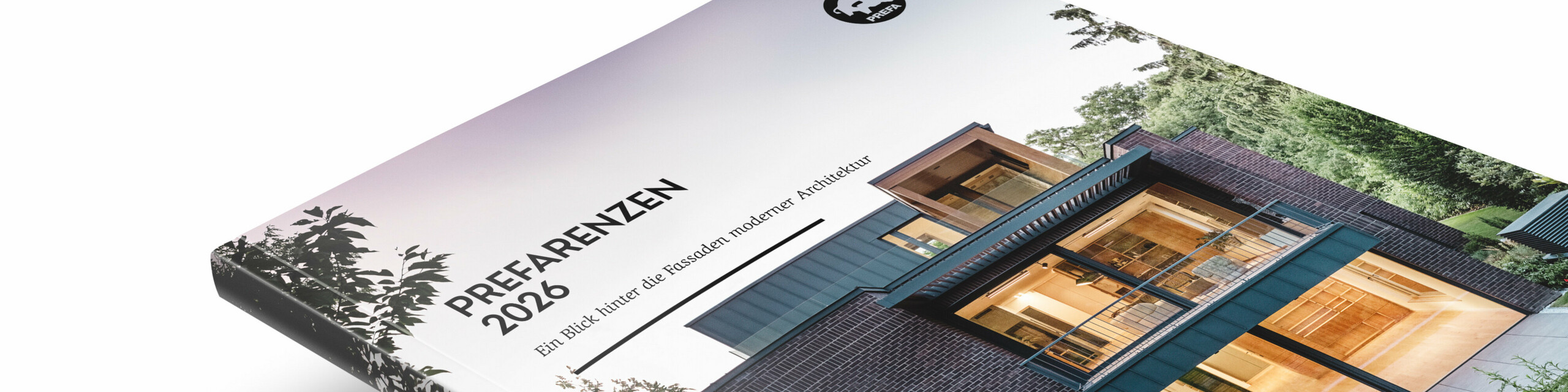 Obrázok knihy PREFARENZEN z vydania z roku 2026 na bielom pozadí. Na obálke je vyobrazený dom PREFARENZEN.