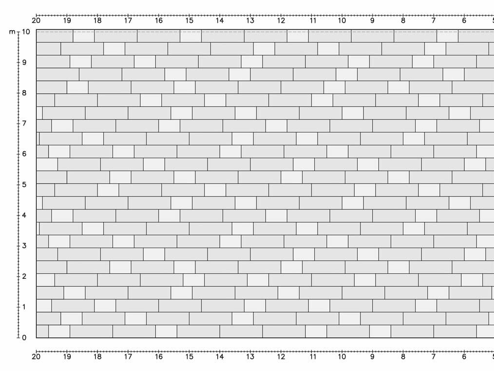 Príklad pokládky PREFA strešného panela FX.12 – variant 3