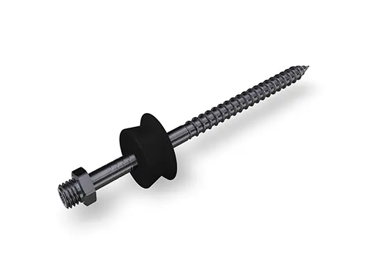 Tŕň s krytkou PREFA pre hmoždinky do kontaktného zatepľovacieho systému Ø 10 mm je k dispozícii v dĺžkach 80, 140, 200 a 330 mm a dodáva sa vrátane plastového krytu, ktorý poskytuje presné a bezpečné upevnenie objímok.