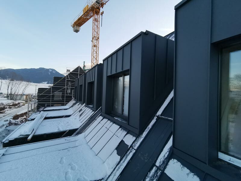 Hotové vikiere v zime so snehom – montáž aj počas zimy.