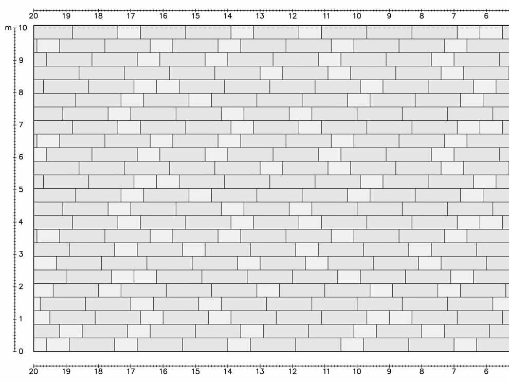 Príklad pokládky PREFA strešného panela FX.12 – variant 1