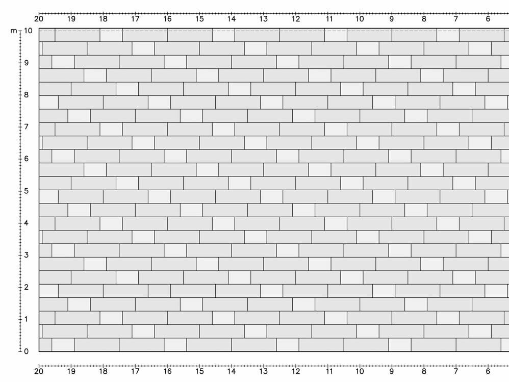 Príklad pokládky PREFA strešného panela FX.12 – variant 2