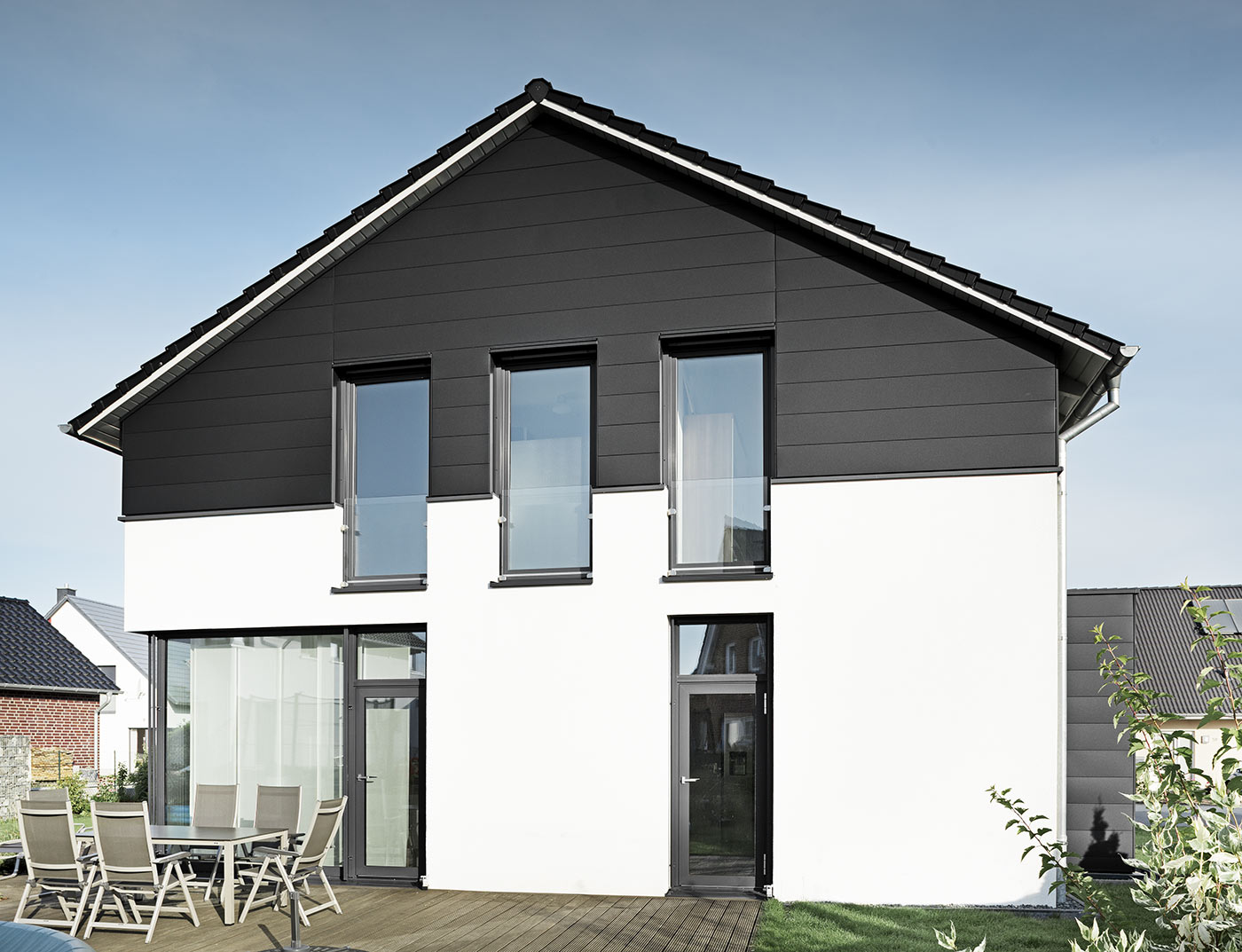 Referenčné objekty PREFA Fasádne systémy Siding 03 P.10 čierna